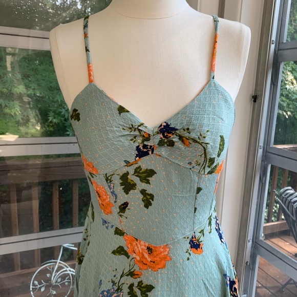 Free People Floral Mini Dress - Picture 3 of 15